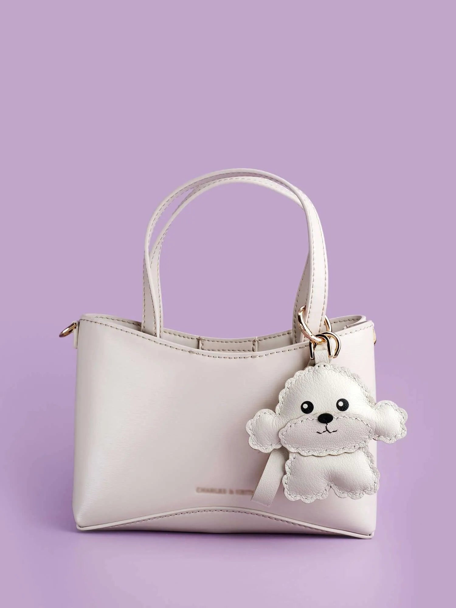 BICHON FRISE BAG CHARM