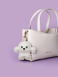 BICHON FRISE BAG CHARM