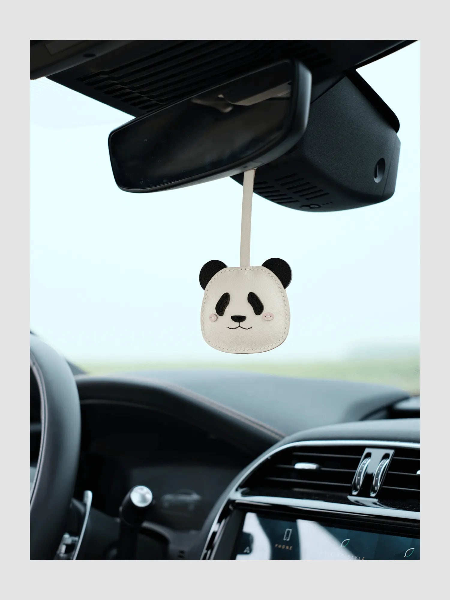 PANDA FACE BAG CHARM