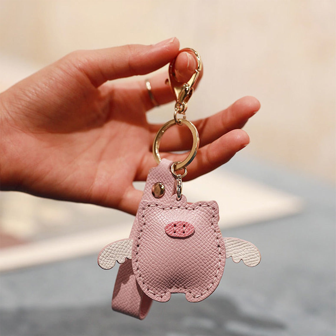 FLYING PIG BAG CHARM
