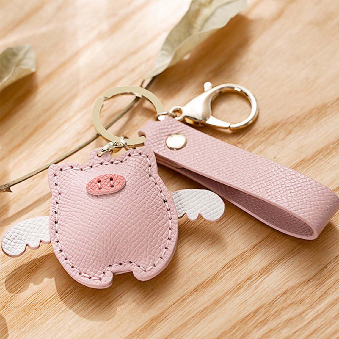 POPSEWING® Leather Flying Pig Keychain DIY Kit