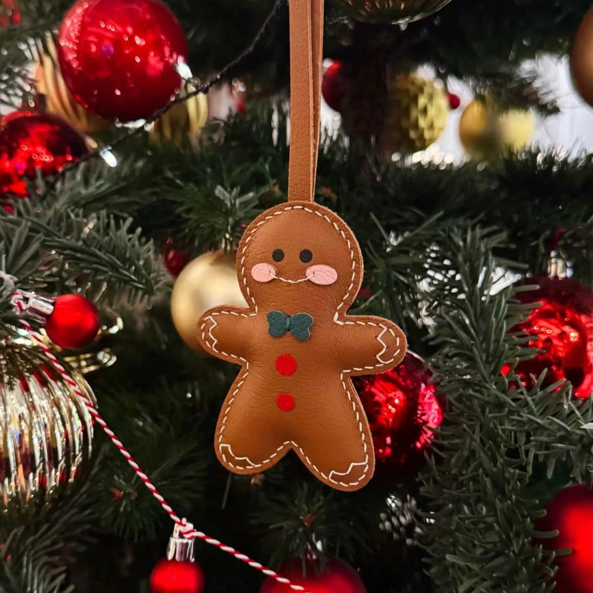 GINGERBREAD MAN BAG CHARM