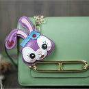 LAVENDER BUNNY BAG CHARM