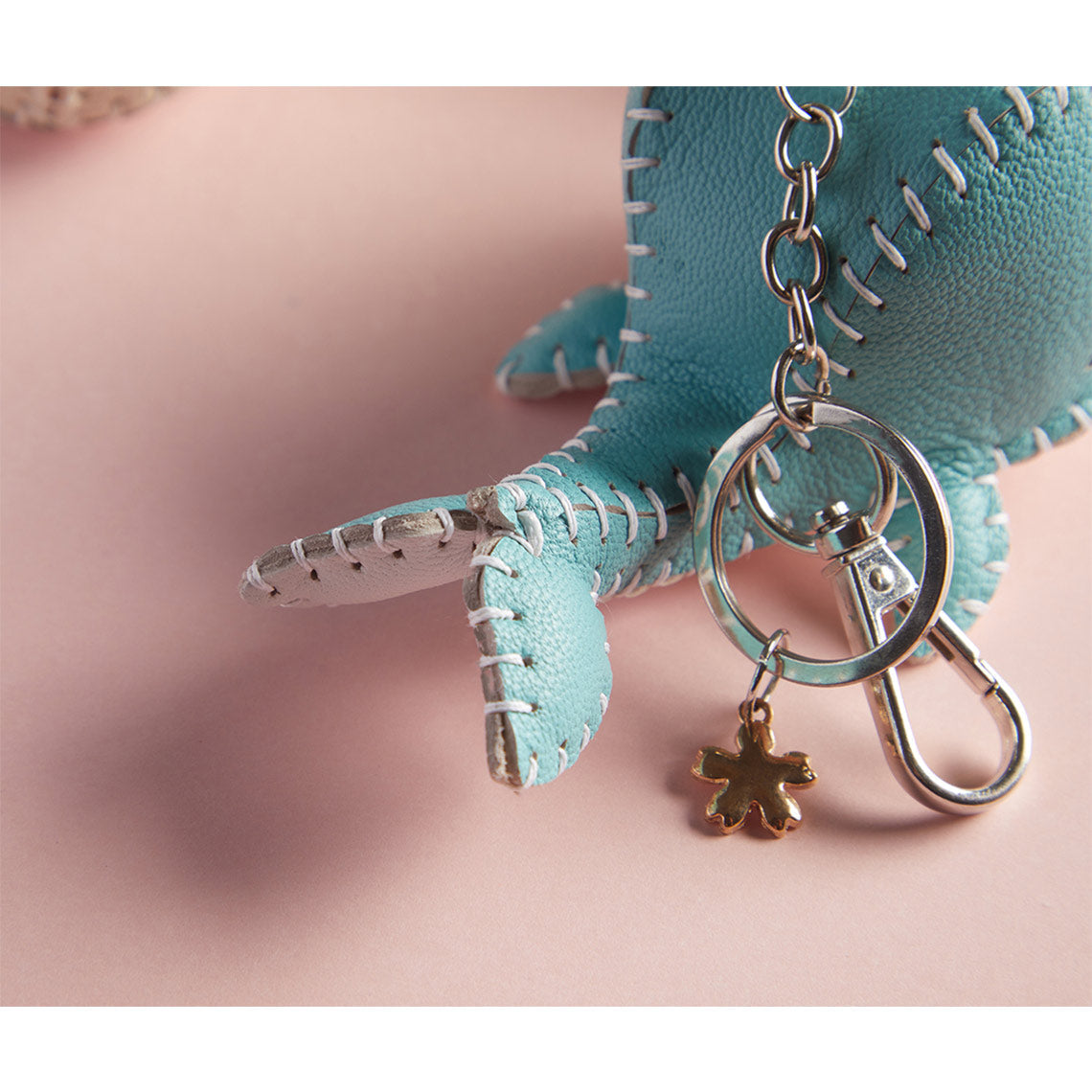 POPSEWING® Sheep Leather Whale Keychain DIY Kit